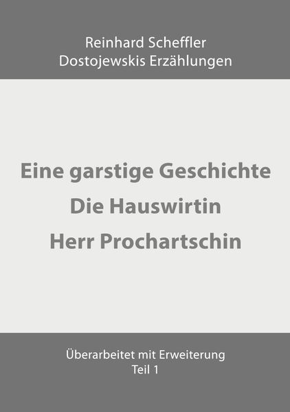 Cover von Dostojewskis Erzählungen