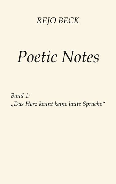 Cover von Poetic Notes Vol. 1