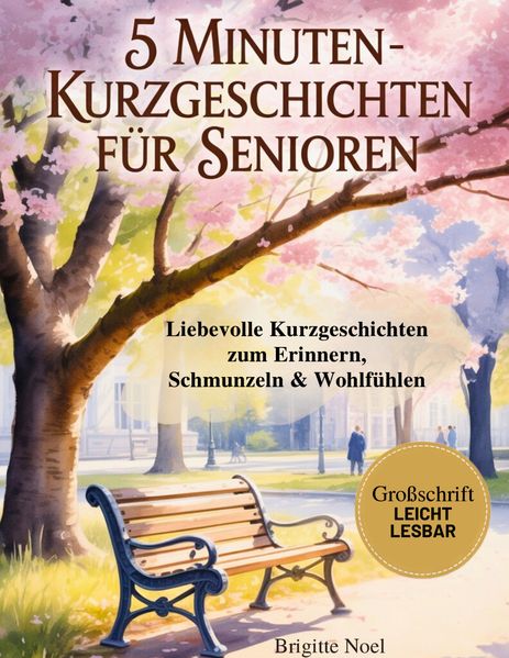 Cover von 5-Minuten-Kurzgeschichten für Senioren