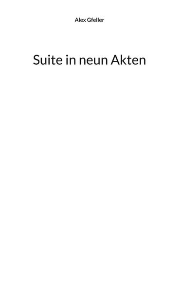 Cover von Suite in neun Akten