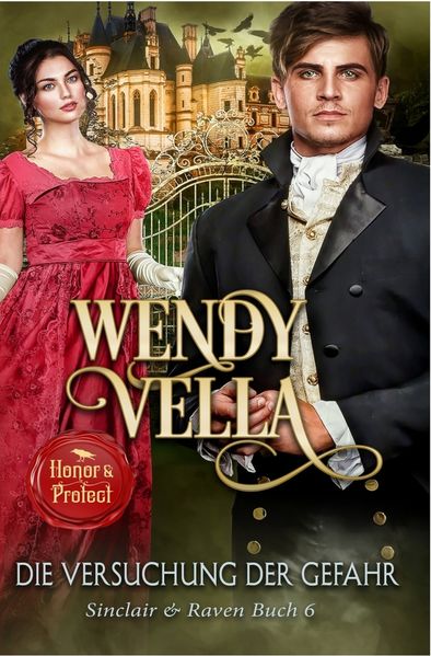 Cover von Die Versuchung der Gefahr (Sinclair & Raven Buch 6)