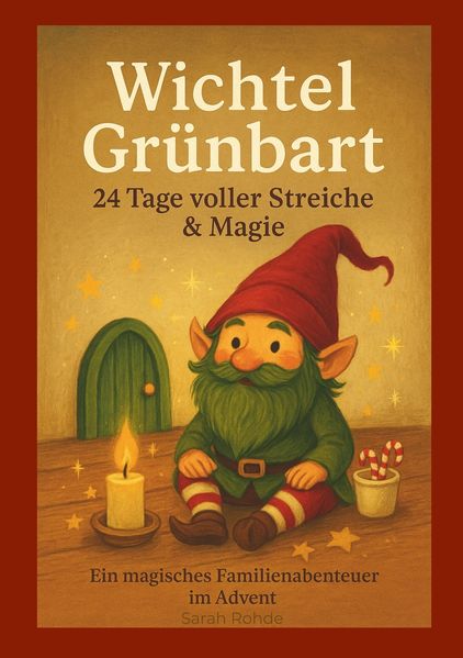 Cover von Wichtel Grünbart 24 Tage voller Streiche & Magie