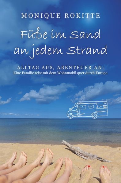 Cover von Füße im Sand an jedem Strand
