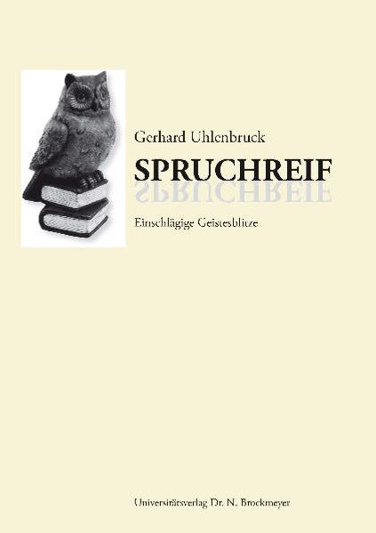 Cover von Spruchreif