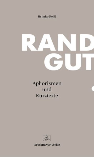 Cover von RANDGUT