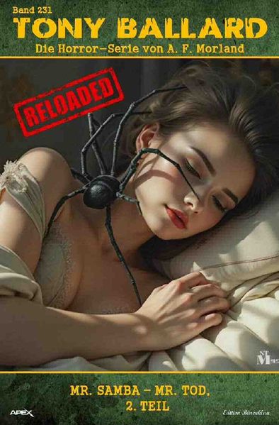 Cover von Tony Ballard – Reloaded, Band 231: Mr. Samba – Mr. Tod, 2. Teil