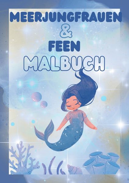 Cover von Meerjungfrauen & Feen Malbuch