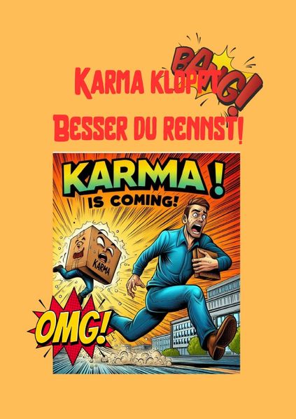 Cover von Karma klopft Besser du rennst!