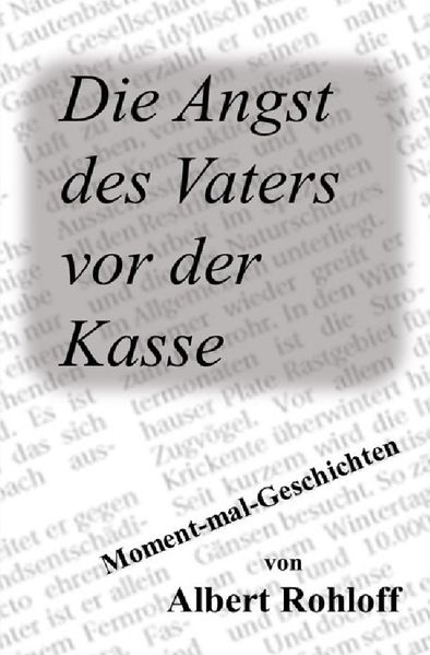 Cover von Die Angst des Vaters vor der Kasse