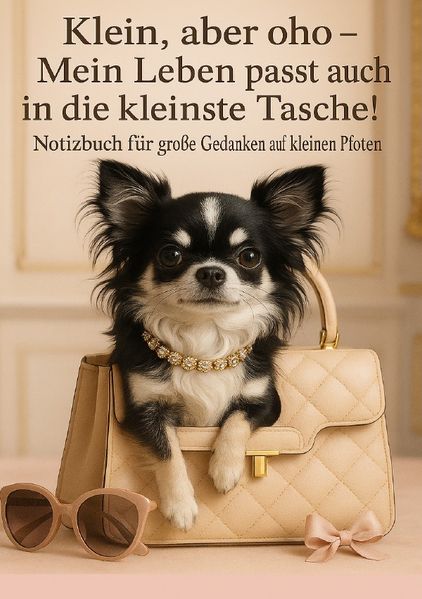 Cover von Mein Leben passt auch in die kleinste Tasche – Chihuahua Notizbuch