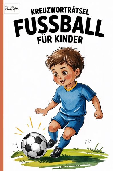 Cover von Kreuzworträtsel Fussball für Kinder