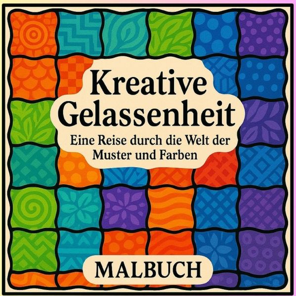 Cover von Kreative Gelassenheit – Eine Reise durch die Welt der Muster und Farben