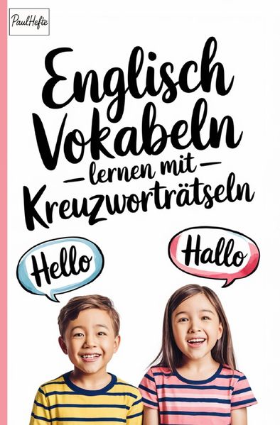 Cover von Deutsch – Englisch Kreuzworträtsel für Grundschüler – spielerisch Vokabeln üben