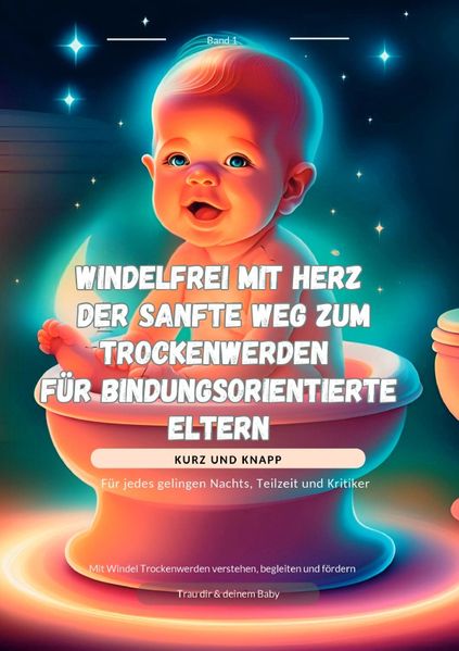 Cover von Natürlich wachsen – Eltern Herz Reihe, Raus aus der Windelfalle, …/Windelfrei mit Herz: Der sanfte Weg zum Trockenwerden – für bindungsorientierte Eltern