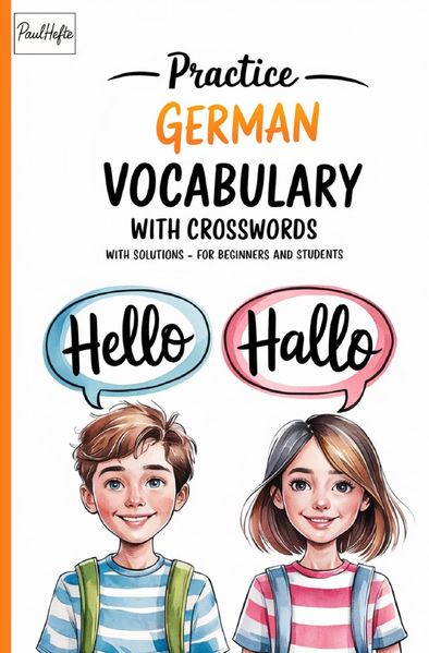 Cover von Practice German vocabulary with crosswords with solutions for beginners and students