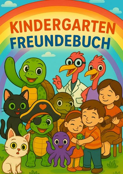 Cover von Kindergarten Freundebuch