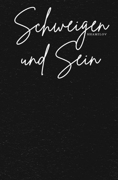 Cover von Schweigen und Sein