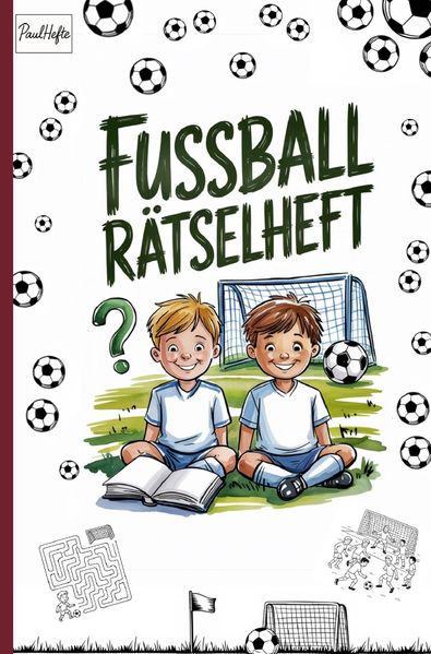 Cover von Fußball-Rätselheft