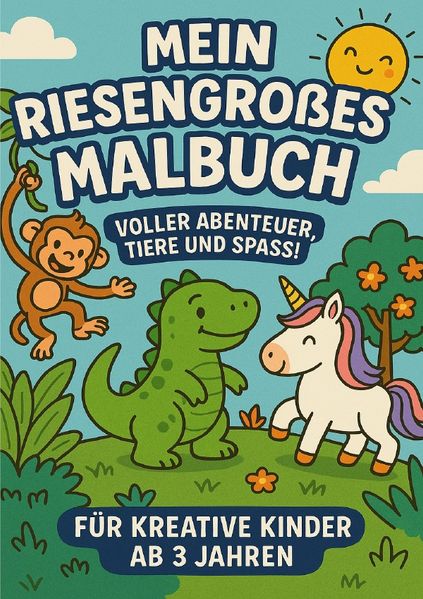 Cover von Mein Riesengroßes Malbuch