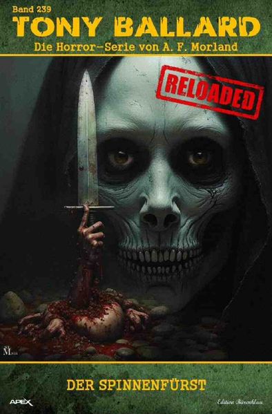 Cover von Tony Ballard – Reloaded, Band 239: Der Spinnenfürst