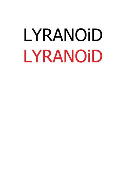 Cover von LYRANOID (Scriptment & Screenplay)