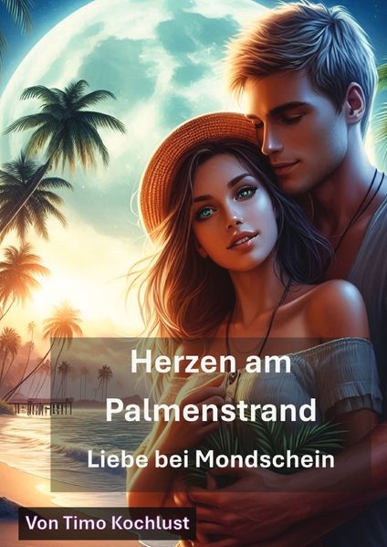 Cover von Herzen am Palmenstrand – Liebe bei Mondschein
