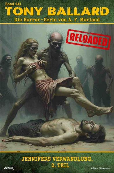 Cover von Tony Ballard – Reloaded, Band 241: Jennifers Verwandlung, 2. Teil