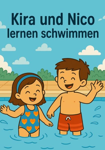 Cover von Kira und Nico lernen schwimmen