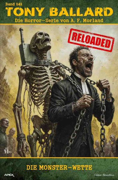 Cover von Tony Ballard – Reloaded, Band 242: Die Monster-Wette