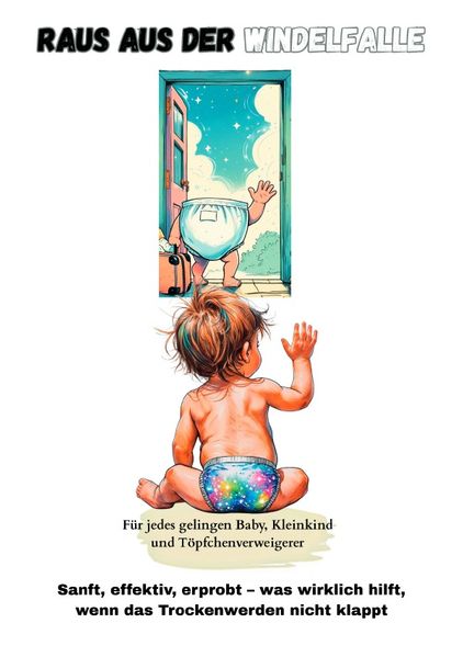 Cover von Natürlich wachsen – Eltern Herz Reihe, Raus aus der Windelfalle, …/Raus aus der Windelfalle