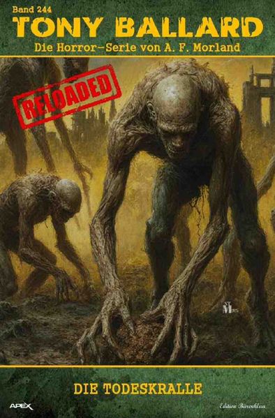Cover von Tony Ballard – Reloaded, Band 244: Die Todeskralle