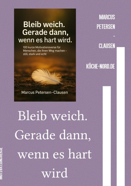 Cover von 100 Verse/Bleib weich. Gerade dann, wenn es hart wird
