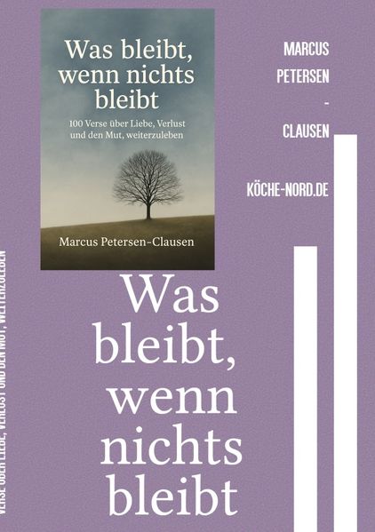 Cover von 100 Verse/Was bleibt, wenn nichts bleibt