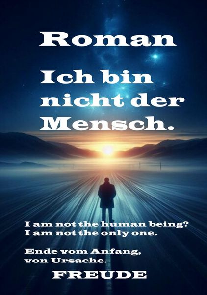 Cover von Ich bin nicht der Mensch. Roman