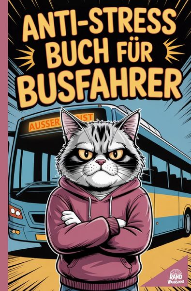 Cover von Anti-Stress Buch für Busfahrer
