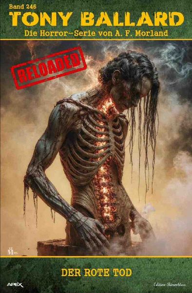 Cover von Tony Ballard – Reloaded, Band 246: Der rote Tod