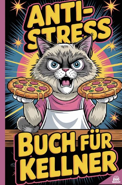 Cover von Anti-Stress Buch für Kellner