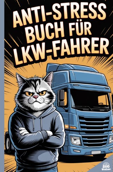 Cover von Anti-Stress Buch für LKW-Fahrer