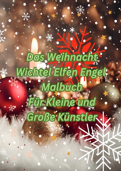 Cover von Das Wichtel Elfen Engel Malbuch