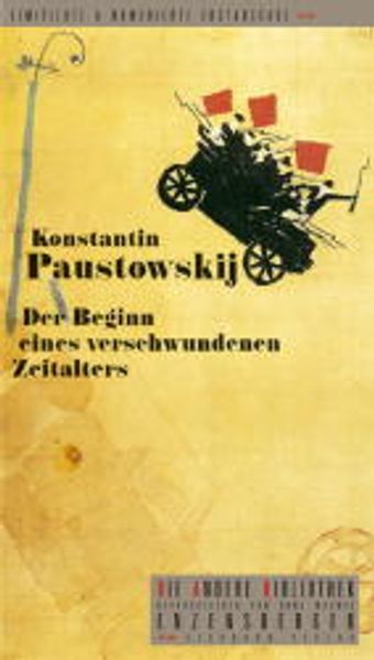 Cover von Der Beginn eines verschwundenen Zeitalters