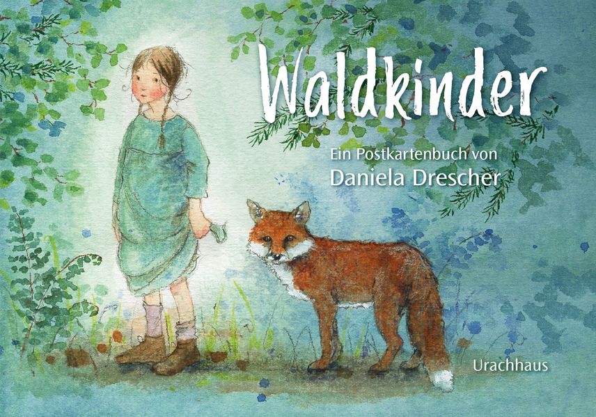 Cover von Postkartenbuch »Waldkinder«