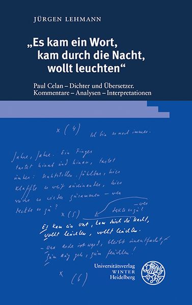 Cover von „Es kam ein Wort, kam durch die Nacht, wollt leuchten“