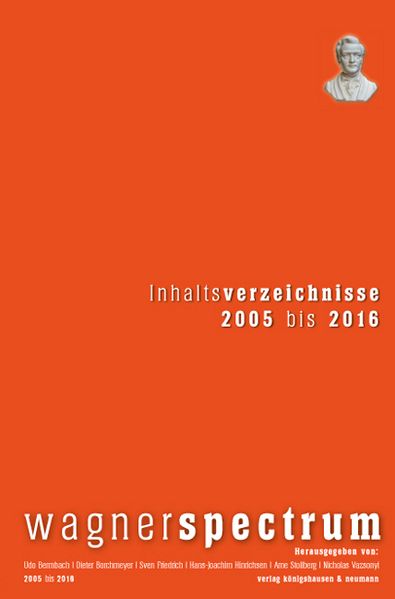 Cover von wagnerspectrum Inhaltsverzeichnisse 2005 bis 2016
