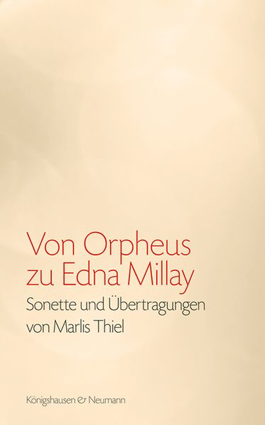 Cover von Von Orpheus zu Edna Millay