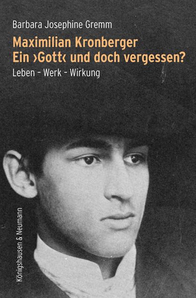 Cover von Maximilian Kronberger – ein „Gott“ und doch vergessen?