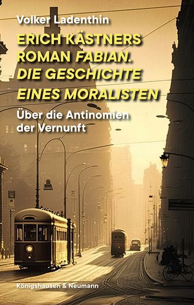 Cover von Erich Kästners Roman „Fabian. Die Geschichte eines Moralisten“