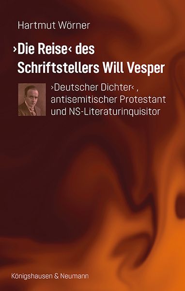 Cover von “Die Reise“ des Schriftstellers Will Vesper