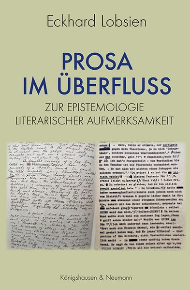 Cover von Zur Epistemologie literarischer Aufmerksamkeit