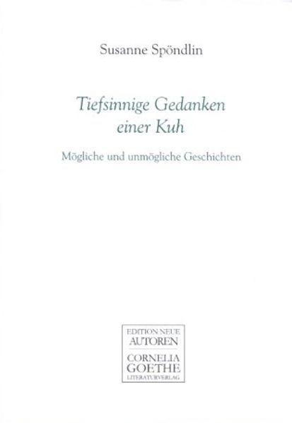 Cover von Tiefsinnige Gedanken einer Kuh