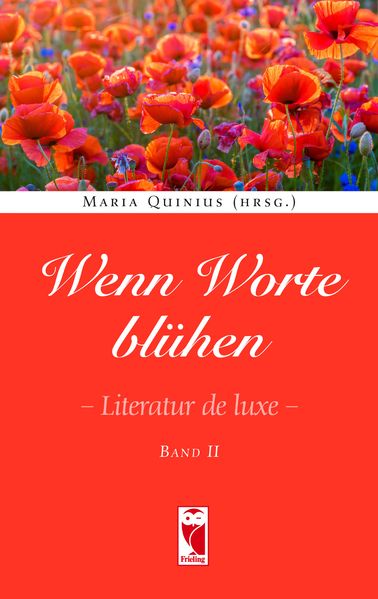 Cover von Wenn Worte blühen. Literatur de luxe. Band 2